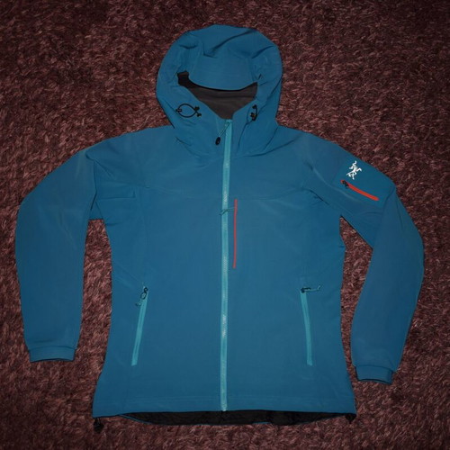 Arcteryx Gamma MX Hoody women's softshell jacket size L used, blue