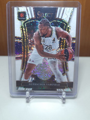 Select Euroleague 2025-26 Guerschon Yabusele White Sparkle SSP card like new