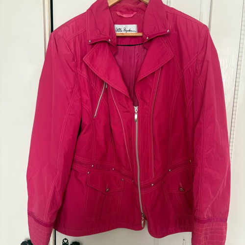 Ulla Popken jacket like new, fuchsia, size 5XL