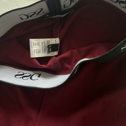 SunsetGo leggings and bustier like new, red with wear