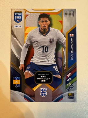 Jude Bellingham England FWC14 Panini FIFA Adrenalyn 365 2025-26 like new