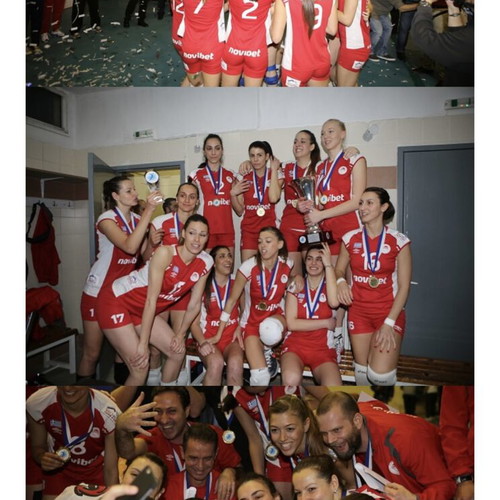 Olympiakos Women's Volleyball Jersey like new