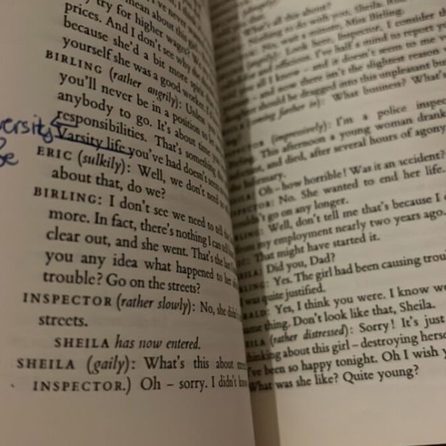 An Inspector Calls by J. B. Priestley used, English
