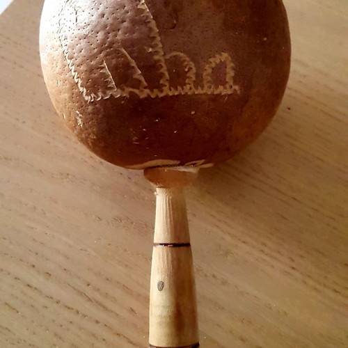 Collectible Cuban Handmade Darbuka and Maraca Used