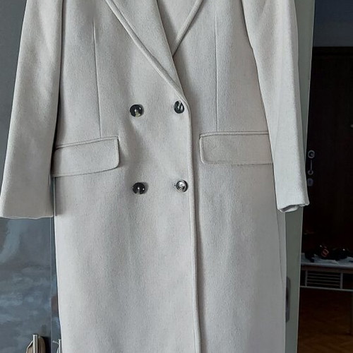 Calliope women's long coat new, size small, beige