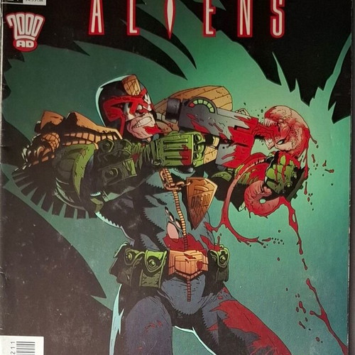 Dark Horse Comics Judge Dredd vs Aliens: Incubus Mini Issue #2 used