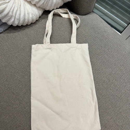 Saint Laurent Canvas Tote Bag Beige New