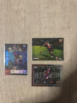 Barcelona Women Soccer σετ λαμπερών καρτών 2025 καινούργιο