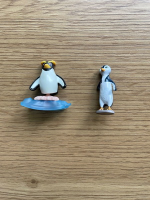 Φιγούρες Kinder Surprise μεταχειρισμένες, Happy Feet 2 ή Surfs Up, πακέτο 2