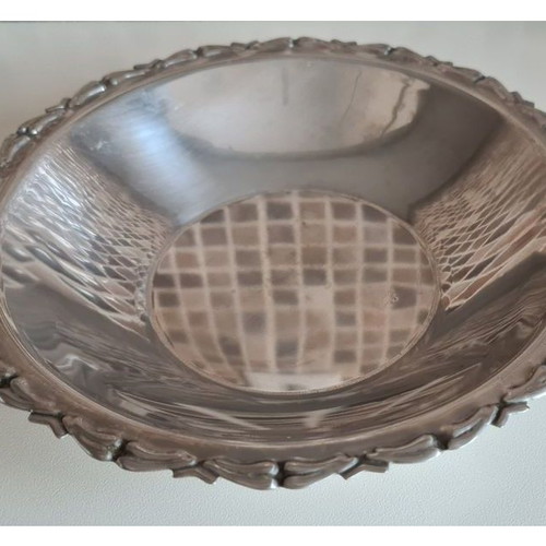 Metallic vintage bowl used