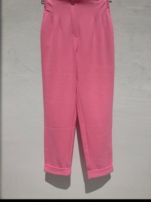 Terranova pink high-waisted pants new, size XXS