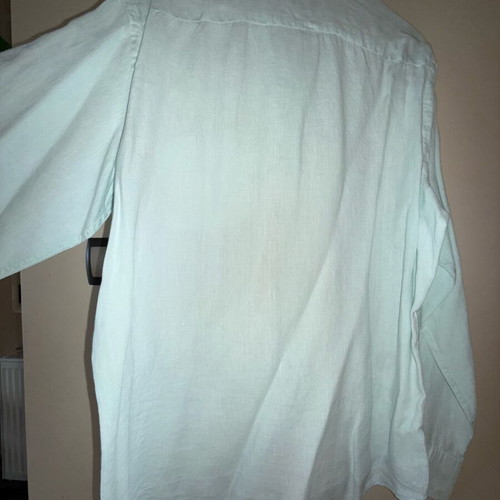 Manetti linen shirts like new, pack of 2, blue and green, XL