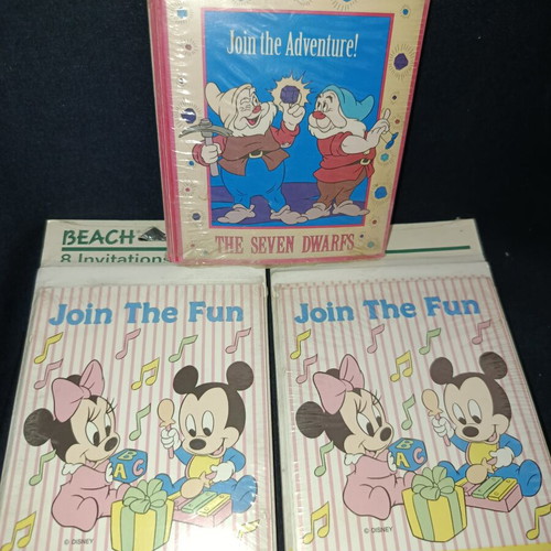 Vintage American Invitations pack of 40 sealed from 1980s