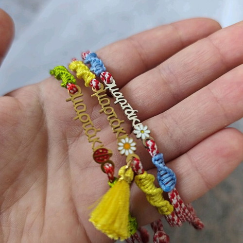 Martaki bracelets stainless steel like new, set