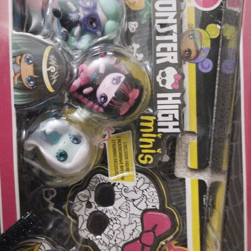 Monster High Minis figures package of three new sets 2016