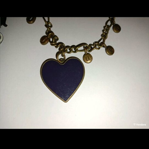 Santoro Gorjuss Jewelry Set like new, bracelet and enamel pin
