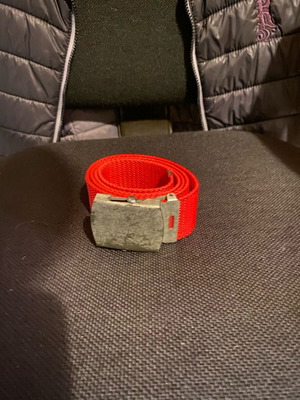 Ζώνη unisex μεταχειρισμένη, κόκκινη