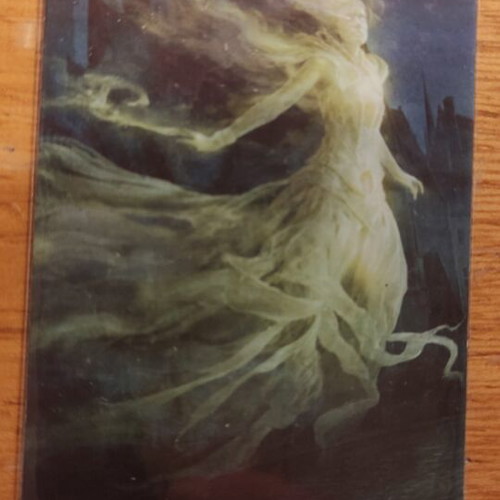 Double Sided Spirit Token Magic the Gathering foil like new