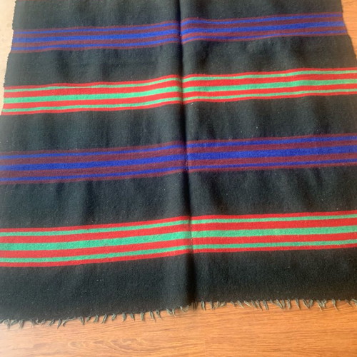 Wool handmade double rug new