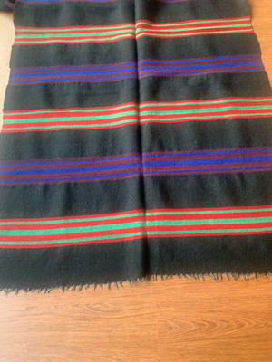 Wool handmade double rug new