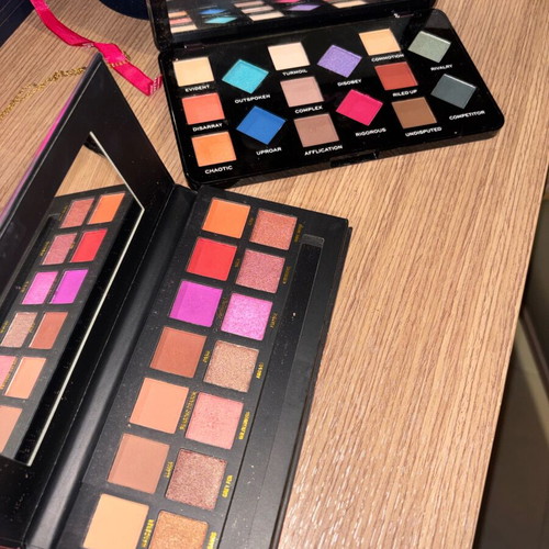 Revolution “Parental Advisory” and W7 “Dusk Till Dawn” palettes like new