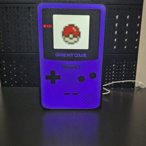 Gameboy light box 3D printed, like new
