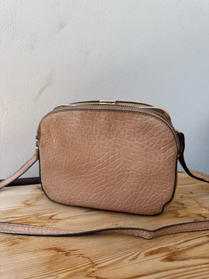 Beige-Peach Shoulder Bag with Triple Inner Pocket like new