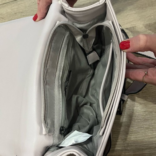 Crossbody bag gray like new