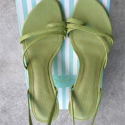 Axel d’Orsay Pumps 37 New Beige Stripe Heels with Bonus Mango Sandals