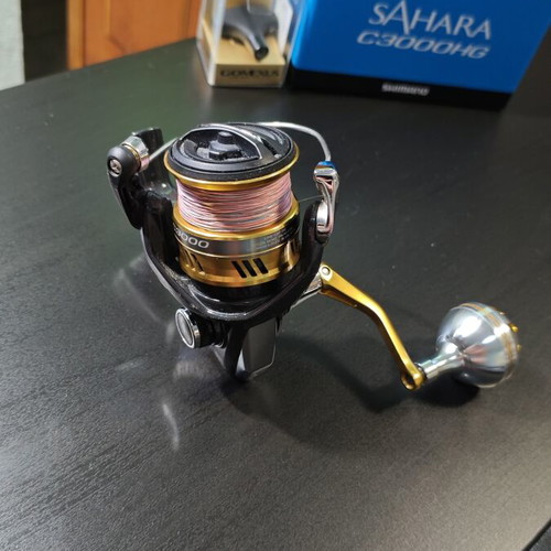 Rapture Calibra Spinning Rod Set used with Shimano SaharaHG 3000 reel