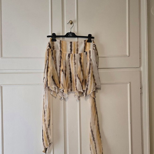 Mallory The Label women's skirt like new, size S, beige and brown