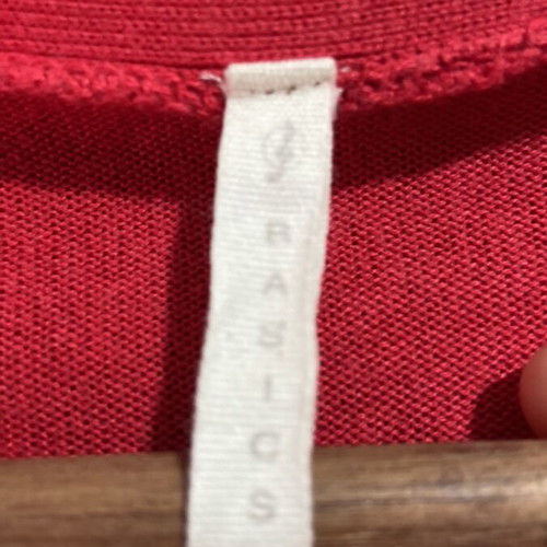 Stradivarius women's cardigan red thin cotton like new XL