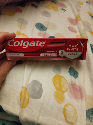 Colgate Max White Ultra toothpaste 2 pack 75 ml new