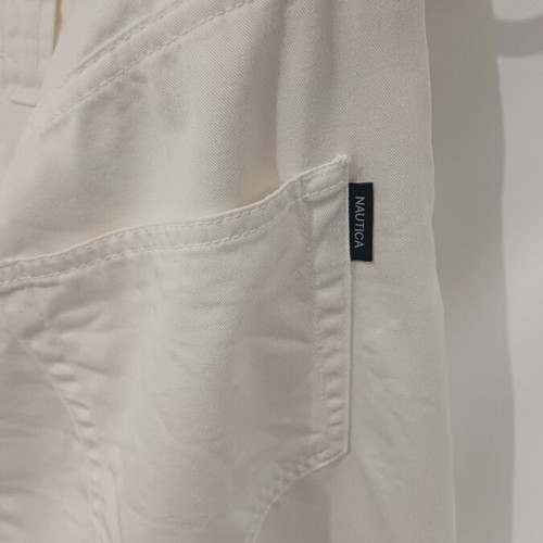 Nautica white slim jeans XL like new