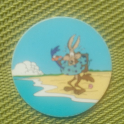 Tasty Super Tasty Top collectible caps from 1990s Greek snacks