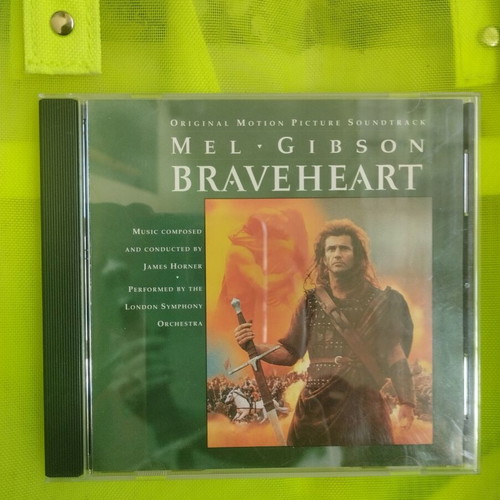 Braveheart Mel Gibson Soundtrack CD used, classical