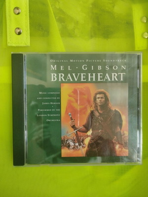 Braveheart Mel Gibson Soundtrack CD used, classical