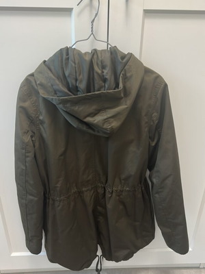 H&M thin jacket size M used, green