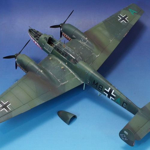 Messerschmitt Bf 110 Zerstörer model 1/48 new, Eduard 8201