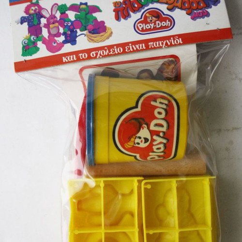 Play Doh modeling clay new, vintage 80's, El Greco Kenner molds