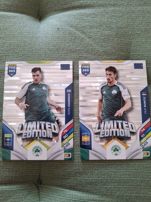Κάρτες Fortis Ioannidis & Filip Djuricic limited edition FIFA 365 Adrenalyn 2026 καινούργιες