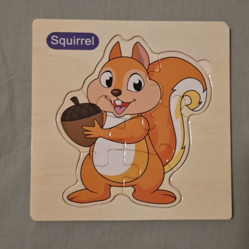 Set of 3 animal puzzles