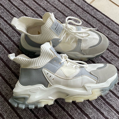 Mairiboo for Envie sneakers like new, white and silver, size 40