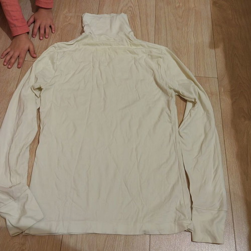 Turtleneck sweater used, size M, white