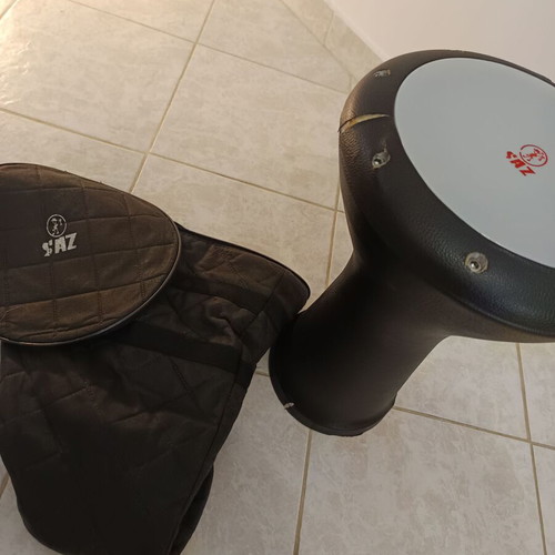 SAZ 370A doumbek drum with case