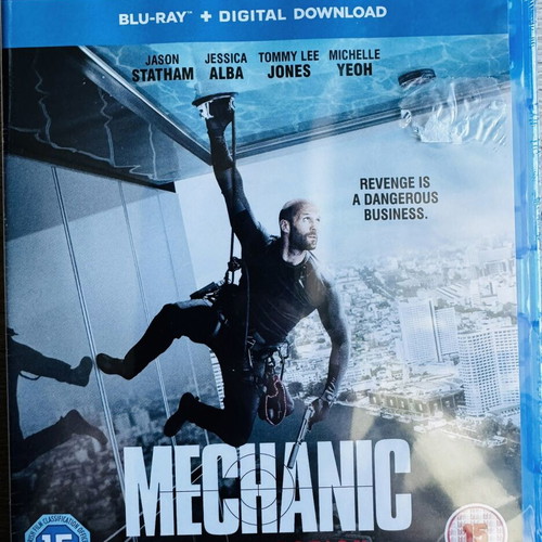 Mechanic Resurrection Blu-ray with English subtitles, brand new