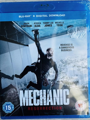 Mechanic Resurrection Blu-ray with English subtitles, brand new