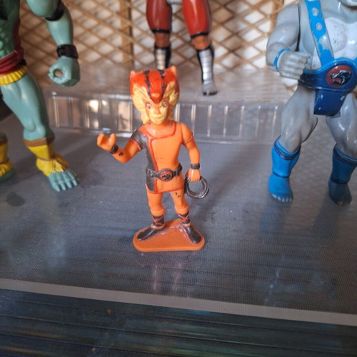 Thundercats vintage figures collection LJN 1985, 11 figures and 3D logo