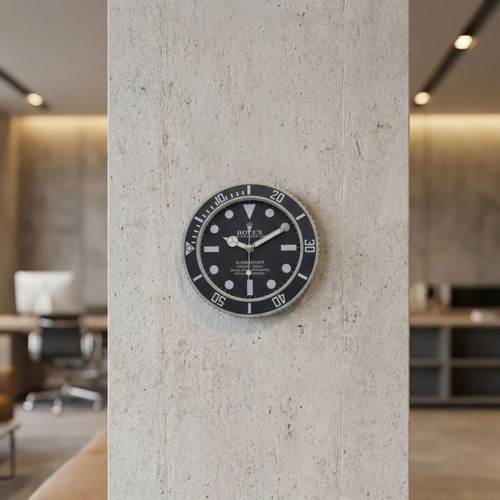 Rolex Submariner wall clock new, analog design