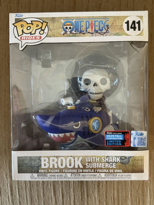 Funko Pop One Piece Brook Shark Submerge 141 new